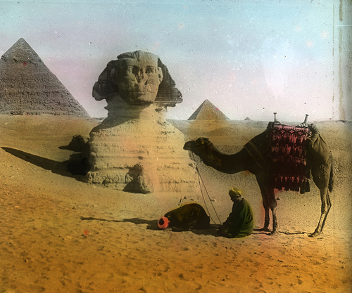 Egypt: Gizeh. Circa 1900.