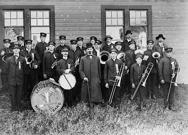 Lethbridge Miners' Band, Canada. 1915.