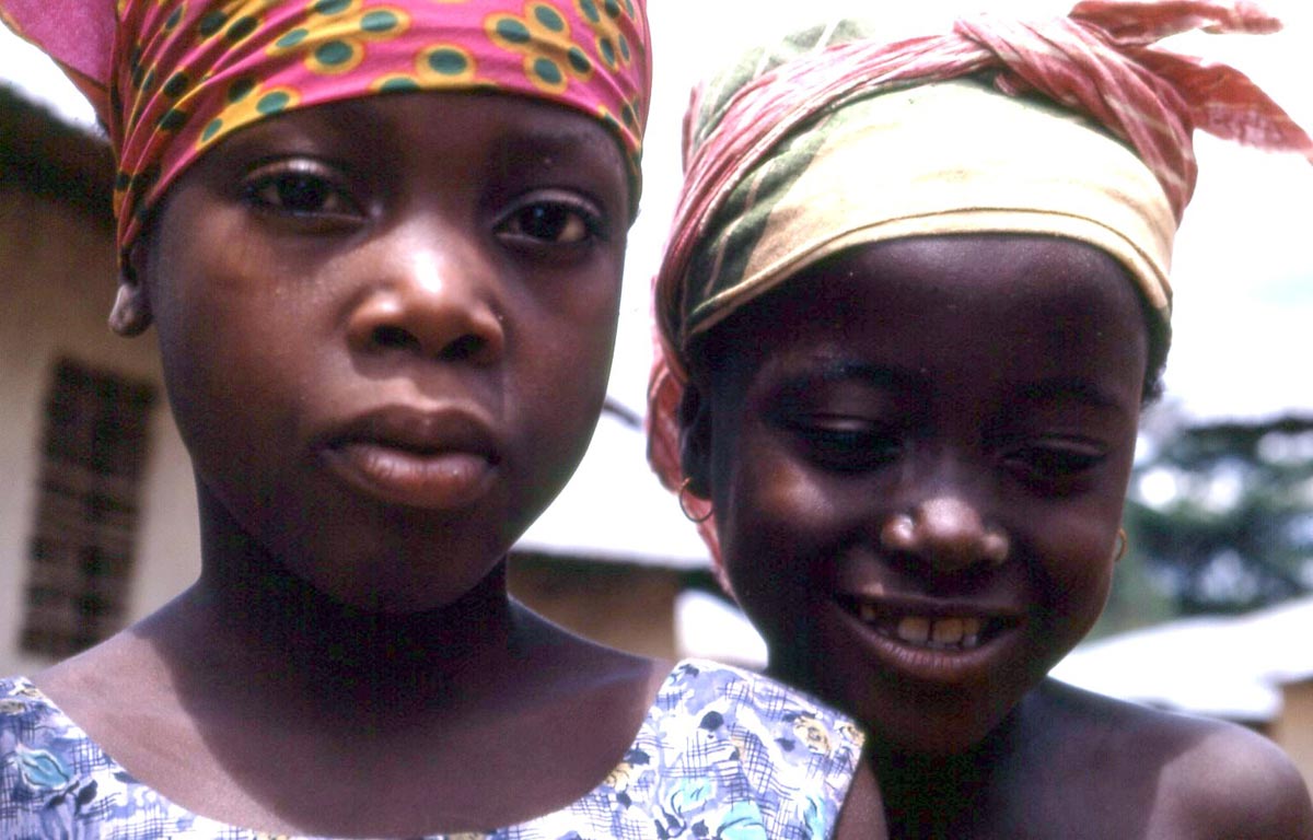 Loma girls, Liberia (West Africa) 1968